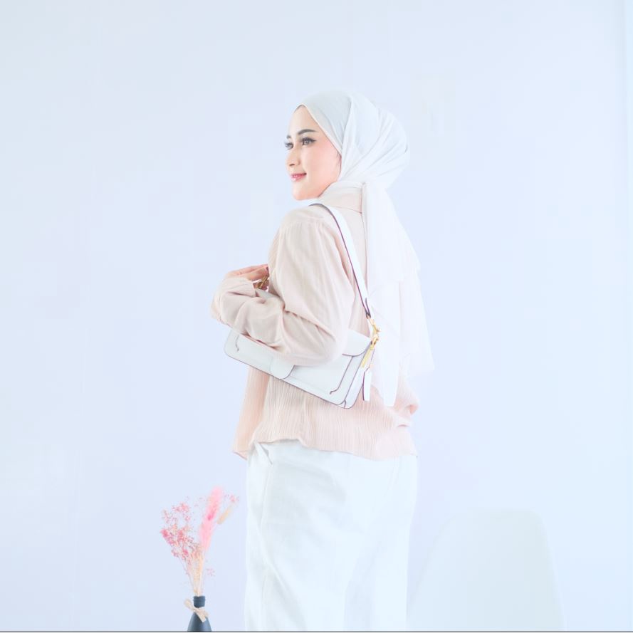 (MSB) KEMEJA CROP CLASSY OVERSIZE CRINCLE AIRFLOW PREMIUM