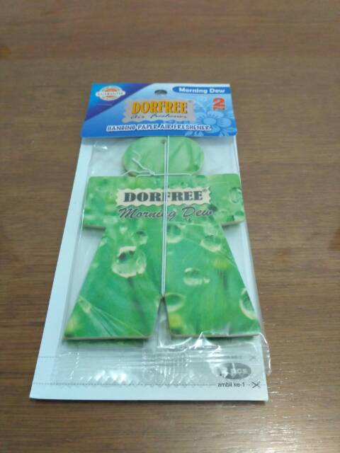 PASTI MURAH - PARFUM MOBIL -  Dorfree hanging paper air freshener isi 2pcs - PENGHARUM - DORFRE