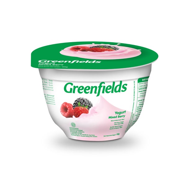 

GREENFIELDS YOGURT MIXED BERRY 125 GR SURABAYA