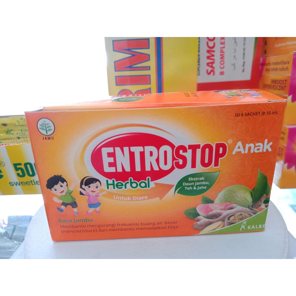 ENTROSTOP ANAK  - OBAT HERBAL DIARE CAIR ANAK