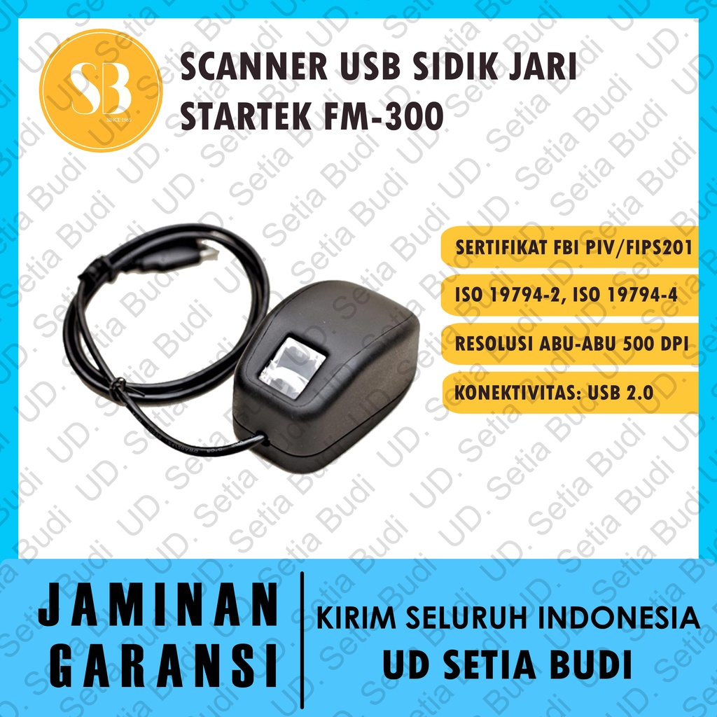 Scanner USB Jari Startek FM300 Fingerprint Reader FM-300