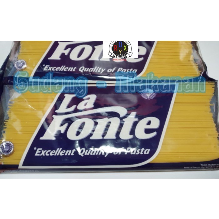 

La Fonte Spaghetti 1kg, HARGA MURAH