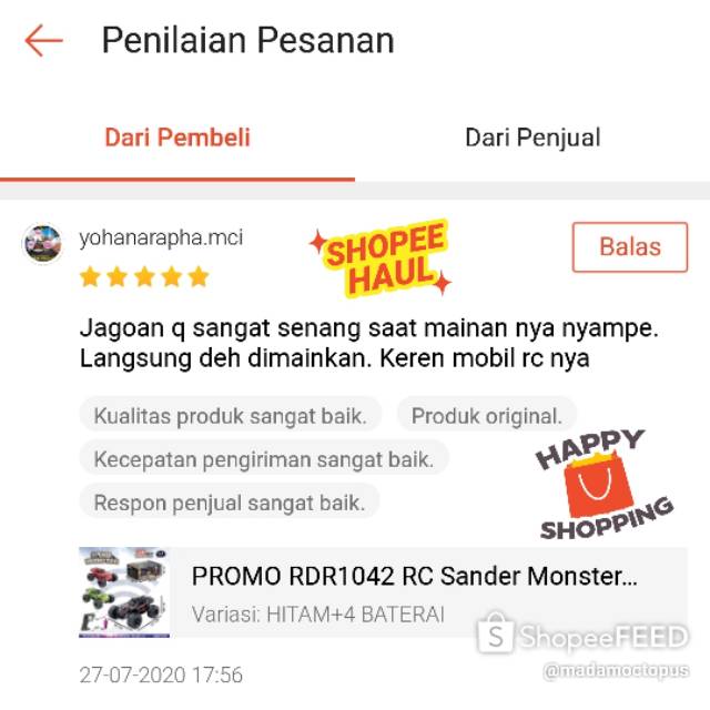 MURAH RDR1042 RDR1043 RC Sander Monster Jeep Offroad Off Road Pasir Mainan Anak Mobil Remote Control RADAR