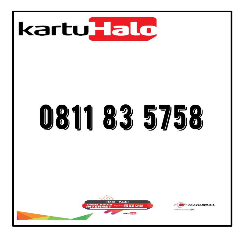 Kartu Halo Telkomsel | Nomer cantik 10 digit kartu halo | Kartu perdana cantik halo