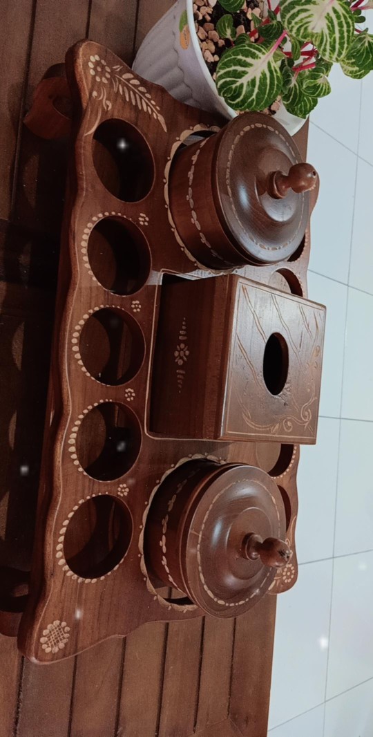 Set Tempat Aqua Toples Dan Box Tisu