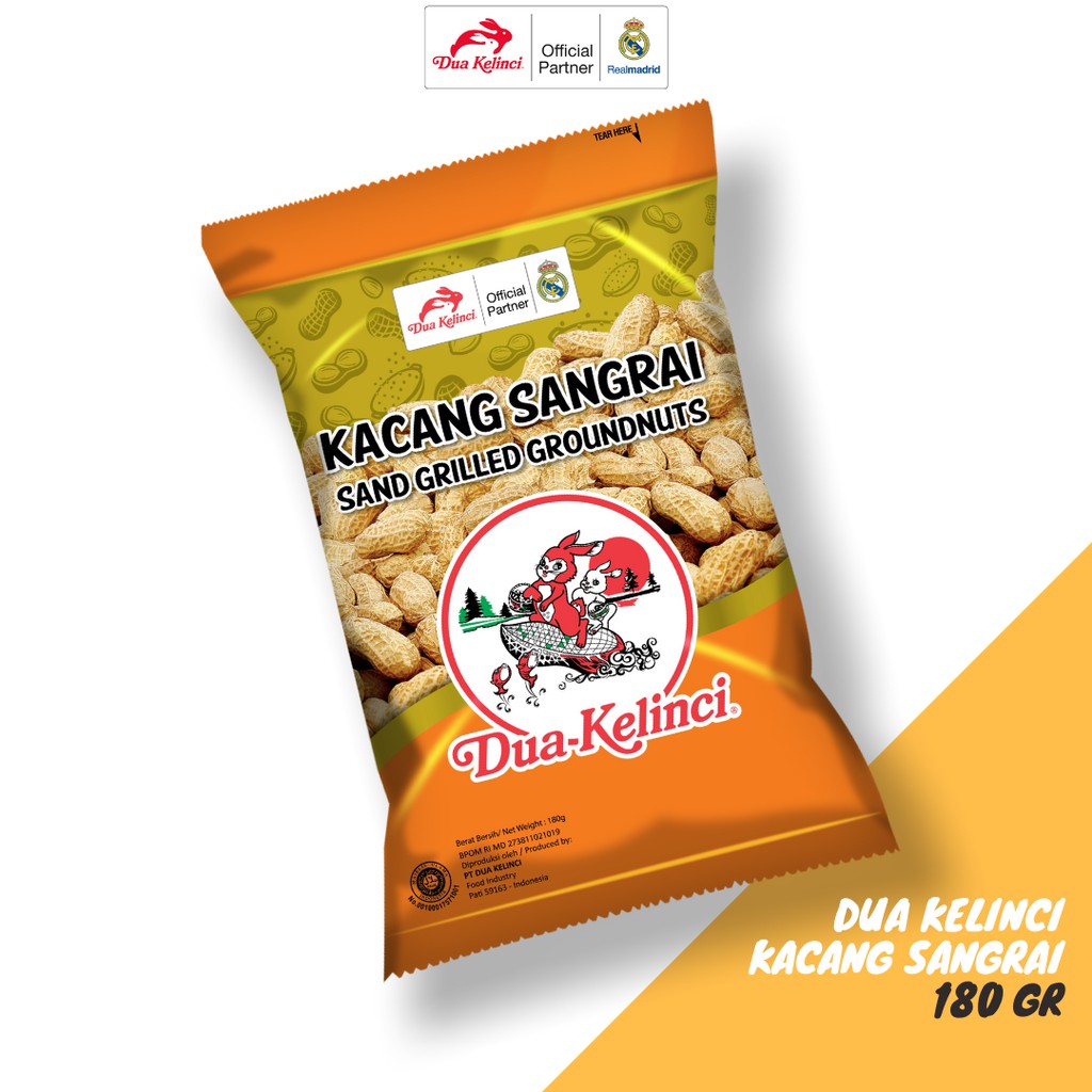 

DUA KELINCI KACANG SANGRAI 180 GRAM