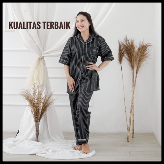 Piyama premium terbaik bahan katun  jepang  model  motif 