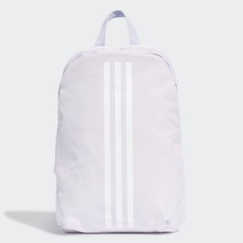 ORIGINAL TAS ADIDAS KIDS UNISEX CLASSIC 3-STRIPES BACKPACK PURPLE TINT WHITE WHITE TAS RANSEL ANAK