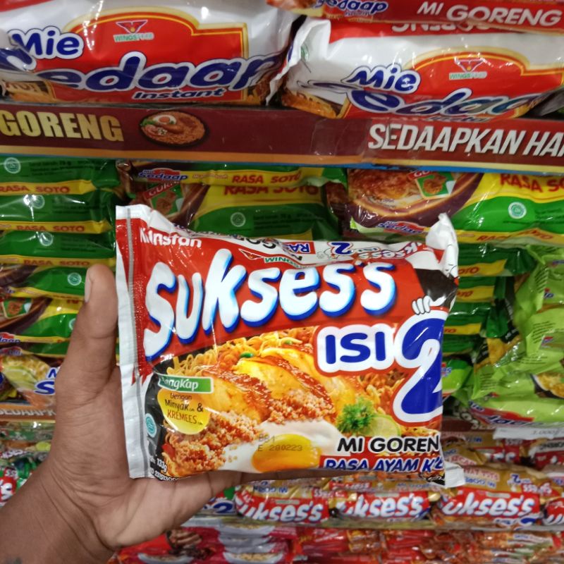 

Yummer l Mie Sukses Isi 2 Ayam Kremes