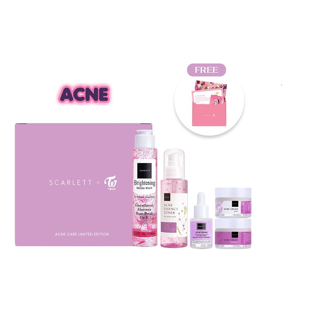 SCARLETT x TWICE Bundling Package Limited Edition | PAKET TWICE BY AILIN