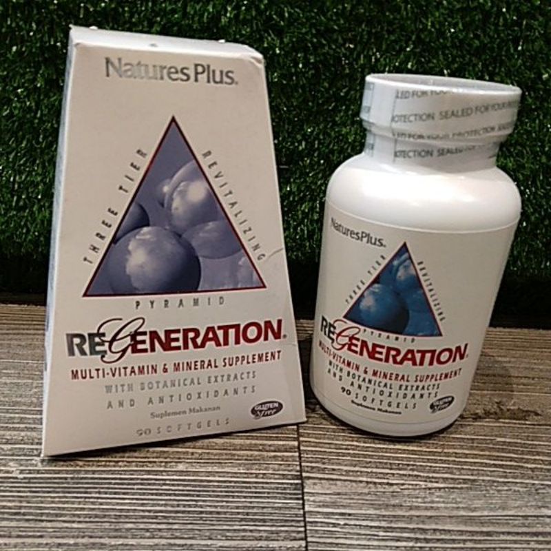 Nature's Plus Regeneration 90' sofgel/ Multivitamin plus Antioxidan