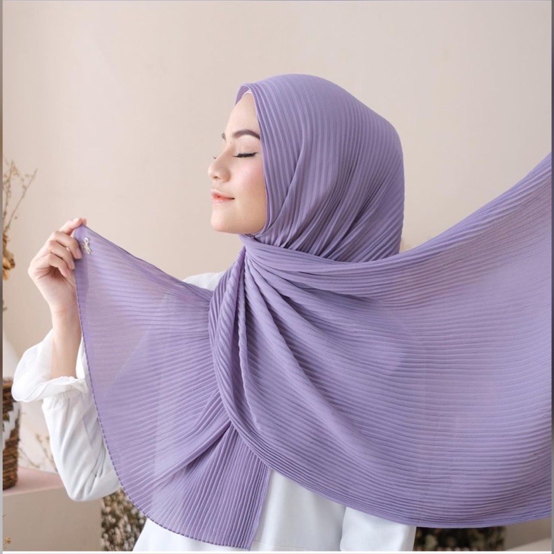 pasmina plisket/shawl plisket/pleated plisket-1