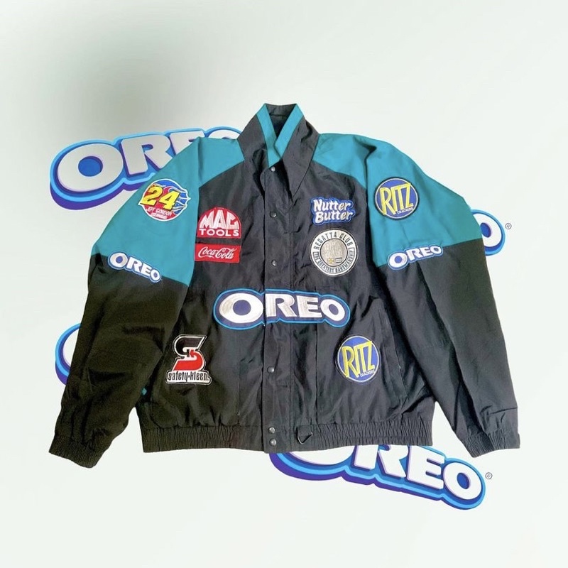 Reworked Oreo Twotones Nascar Jacket