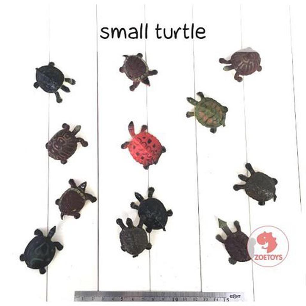 Zoetoys Small Turtle | Aneka Mainan Hewan Kecil Binatang Figurine Animals | Mainan Edukasi Anak