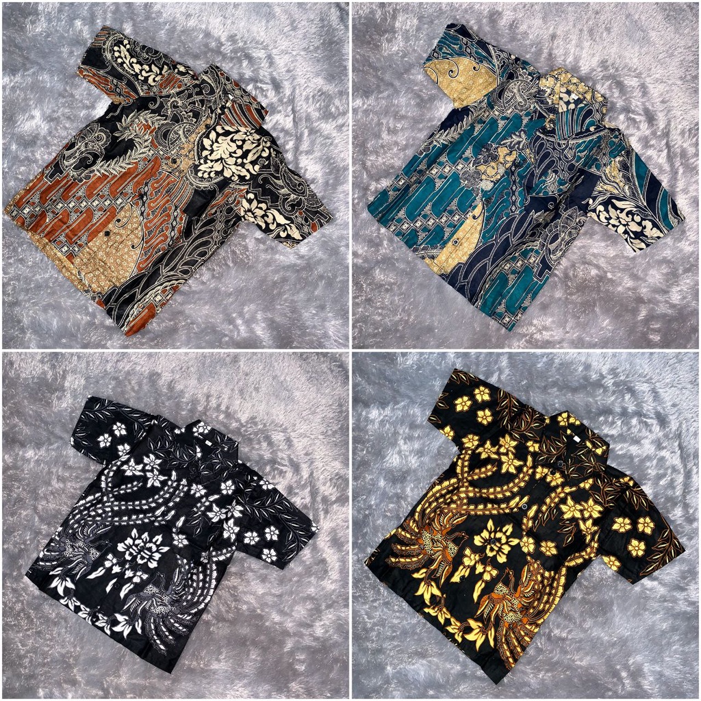 Batik Anak Laki Laki - Baju Batik Anak Laki Laki Usia 2-11 Tahun