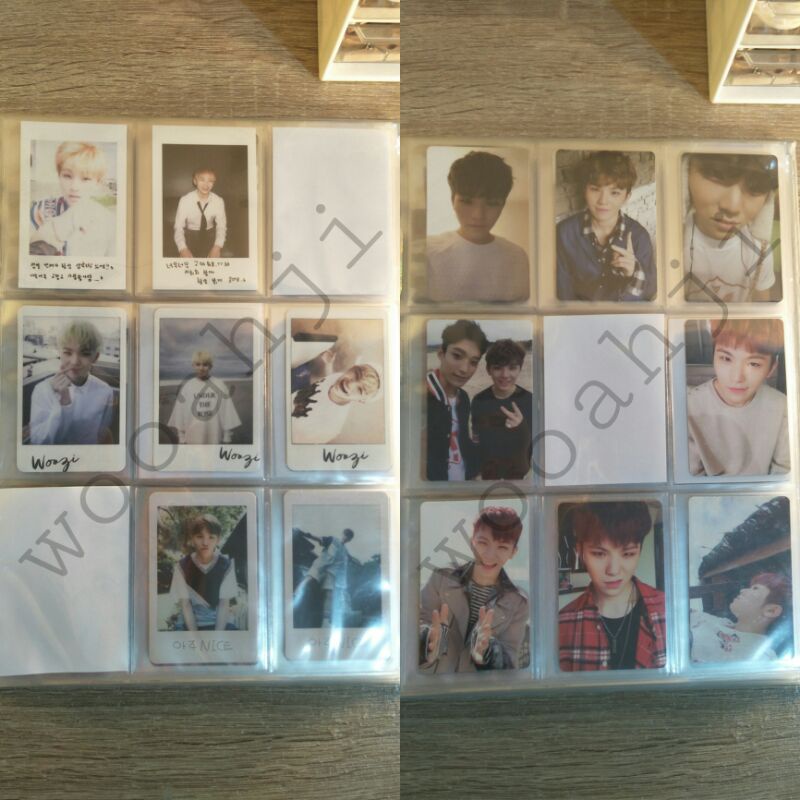 SEVENTEEN WOOZI PHOTOCARD | PC WOOZI BOYS BE AJU NICE AL1 GOING SEVENTEEN TEEN AGE