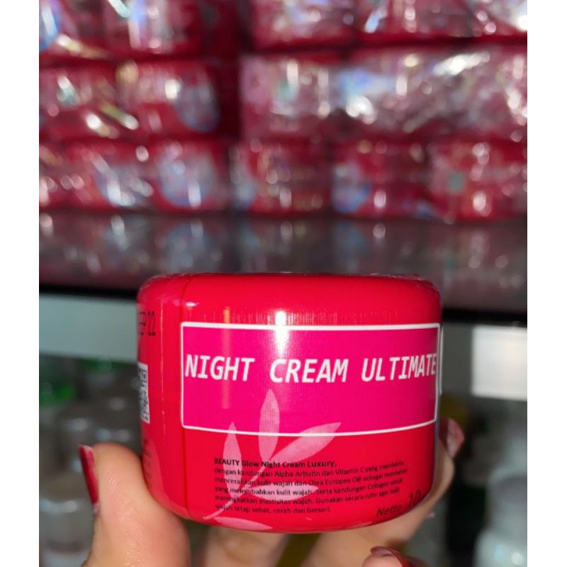 NIGHT CREAM ULTIMATE (OBAT FLEK) BEAUTY GLOW BG SKINCARE