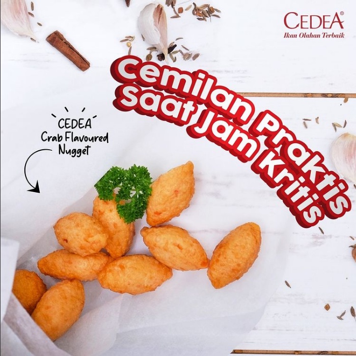Crab Nugget / Ikan Olahan Rasa Kepiting Cedea