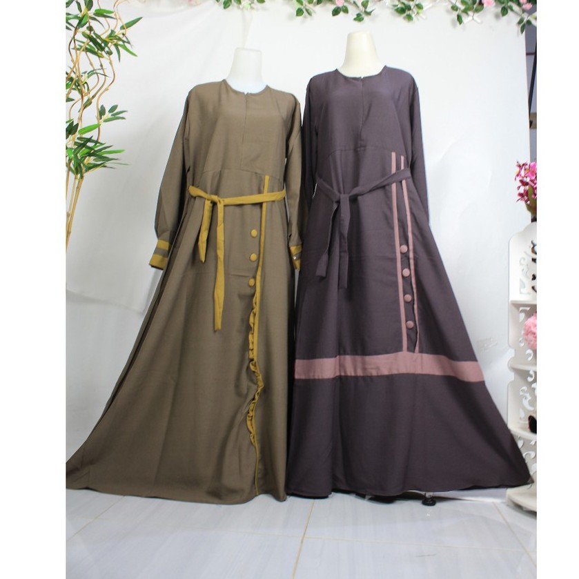 ITYCREPE DRESS SYARI anata nadhira yasmin kriwil akukarissa akukarisa