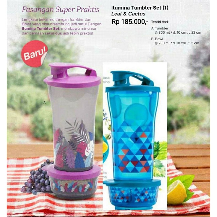Ilumina Tumbler set Tupperware