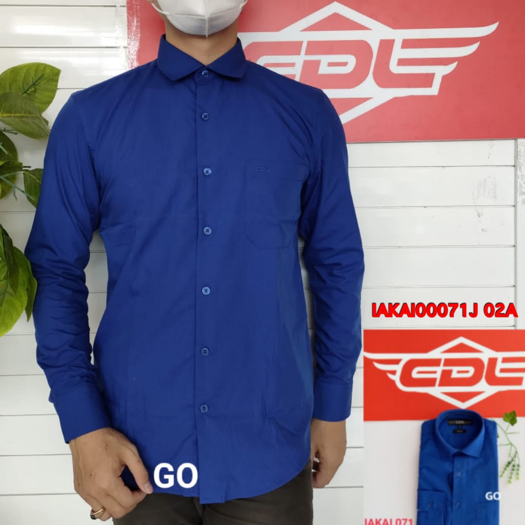 gof CDL (CARDINAL) KEMEJA FORMAL PANJANG SLIMFIT Kemeja Kantor Atasan Kemeja Formal Original POLOS