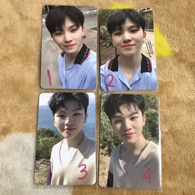 woozi henggarae svt seventeen pc photocard