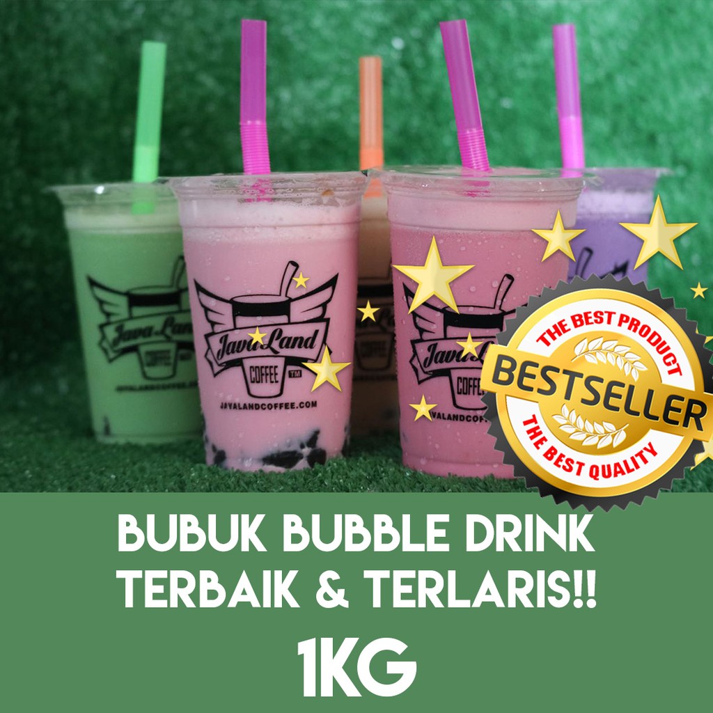 Bubuk Minuman Bubble  Drink Murah Terlengkap 1kg Javaland 