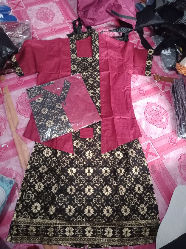 Couple Rnb Span Kombinasi Couple Batik R&b Couple Span Batik