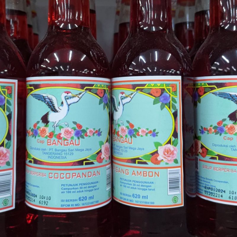 

Sirup bango pisang ambon 620ml