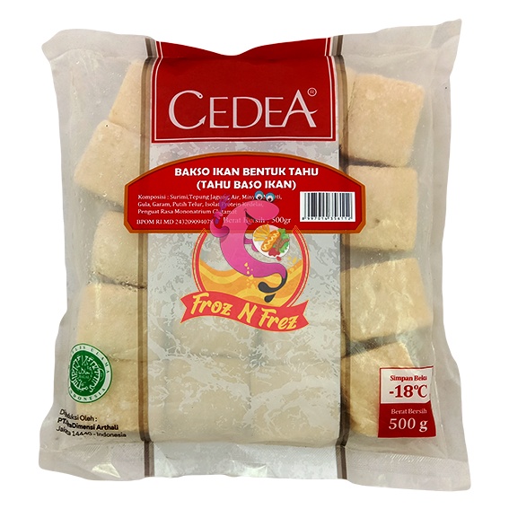 

CEDEA Tahu Bakso Ikan 500 Gram (17 Pcs)