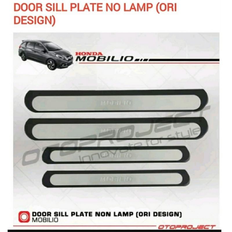 Sill Plate Samping Mobilio Non Lampu Merk Otoproject