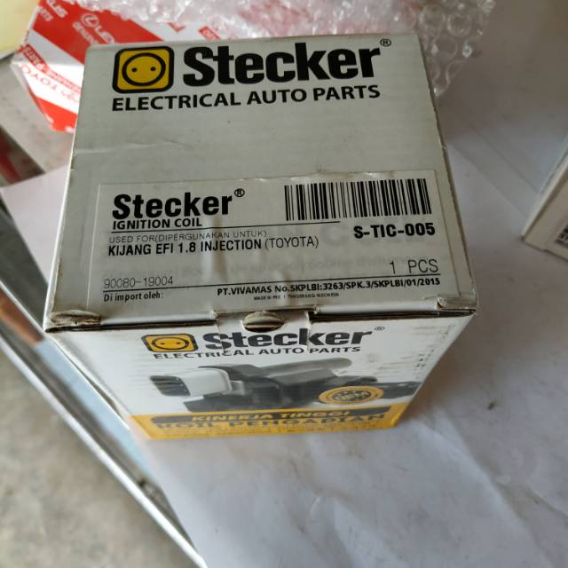 Coil/ Koil/ Desiklos Kijang EFI 1.8 cc Merk Stecker