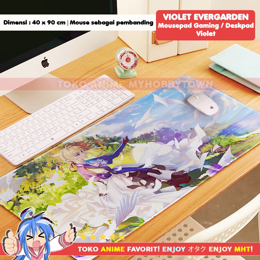 Mousepad Anime Gaming Deskpad Anime Violet Evergarden