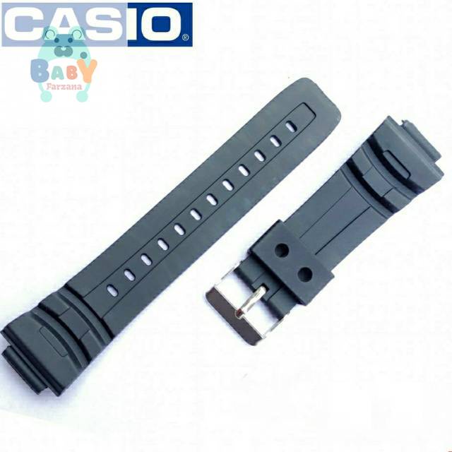 Tali Jam Tangan Casio AW590 AW591 AWR591 Rubber strap tali jam CASIO AW-590 AW-591 AWR-591