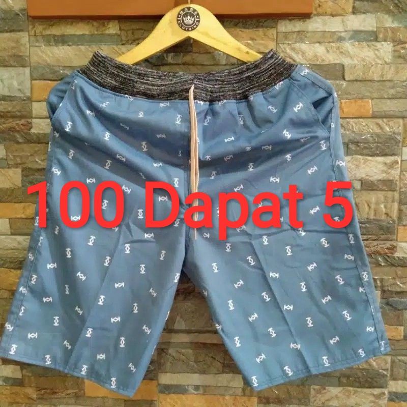 Celana Pendek Motif Celana Pendek Pria Motif Paket Ekonomis 100 dapat 5 Celana Pendek Motif Pria Bayar Dirumah Atau COD