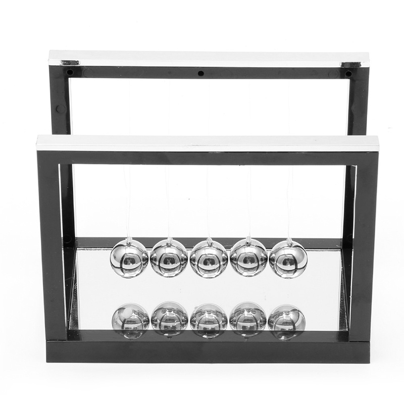 Mary Newtons Cradle Steel Balance Fun Decoration Hadiah Mainan Sains Fisika S Baru