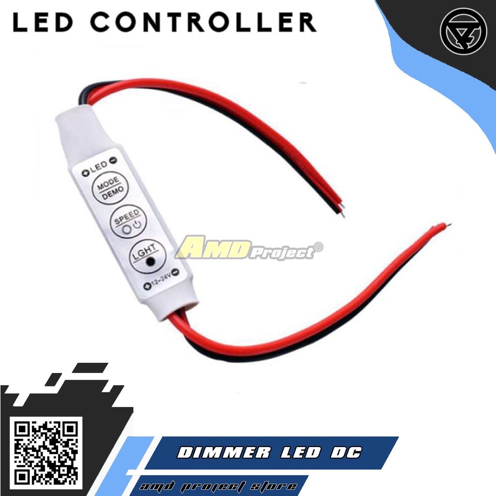 Jual Led Controller Modul Dimmer Pengatur Lampu Strip Dimmer 5 Circuit Diagram