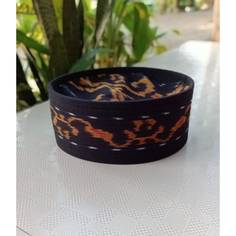 Peci dewasa tenun - peci tenun - peci batik dewasa - kopiah