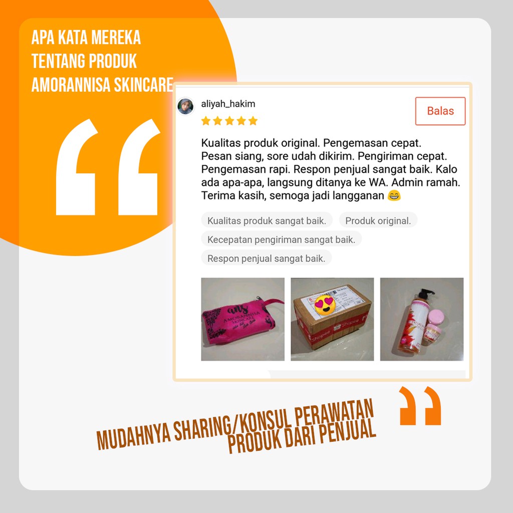 Amora Skincare Paket Pemutih Wajah Glowing Acne Kusam ASC-8