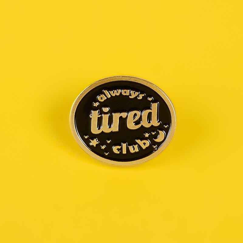 Bros Pin Enamel Desain Ban Club Warna Hitam Gaya Punk Vintage Untuk Hadiah Teman