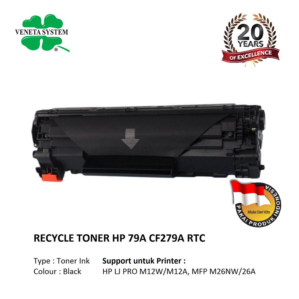 Toner Cartridge Bubuk 79A / CF279A - RTC Veneta