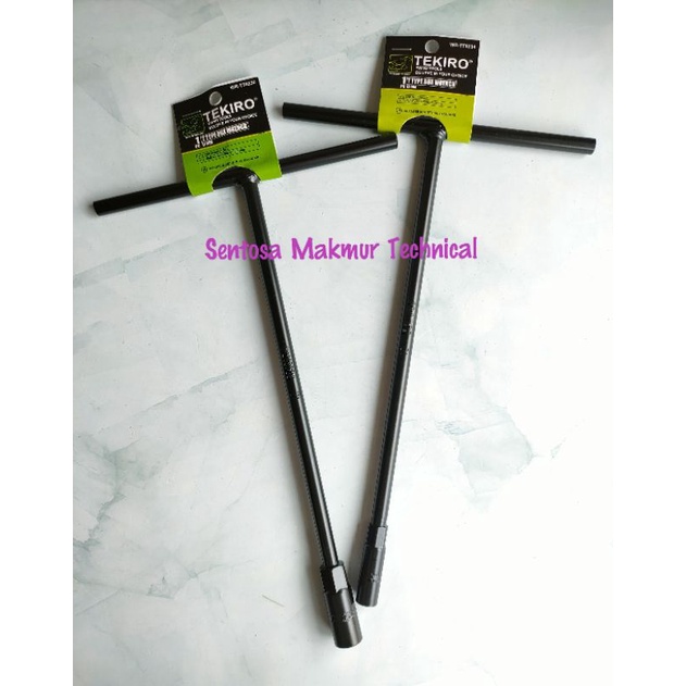 TEKIRO Kunci Sok T Type Socket Wrench 7 8 9 10 11 12 13 14 17 19 MM