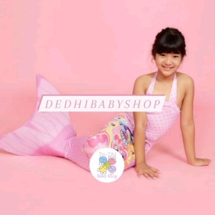 [KODE 9J0FY] Mermaid baju duyung baju renang new model kostum putri duyung anak