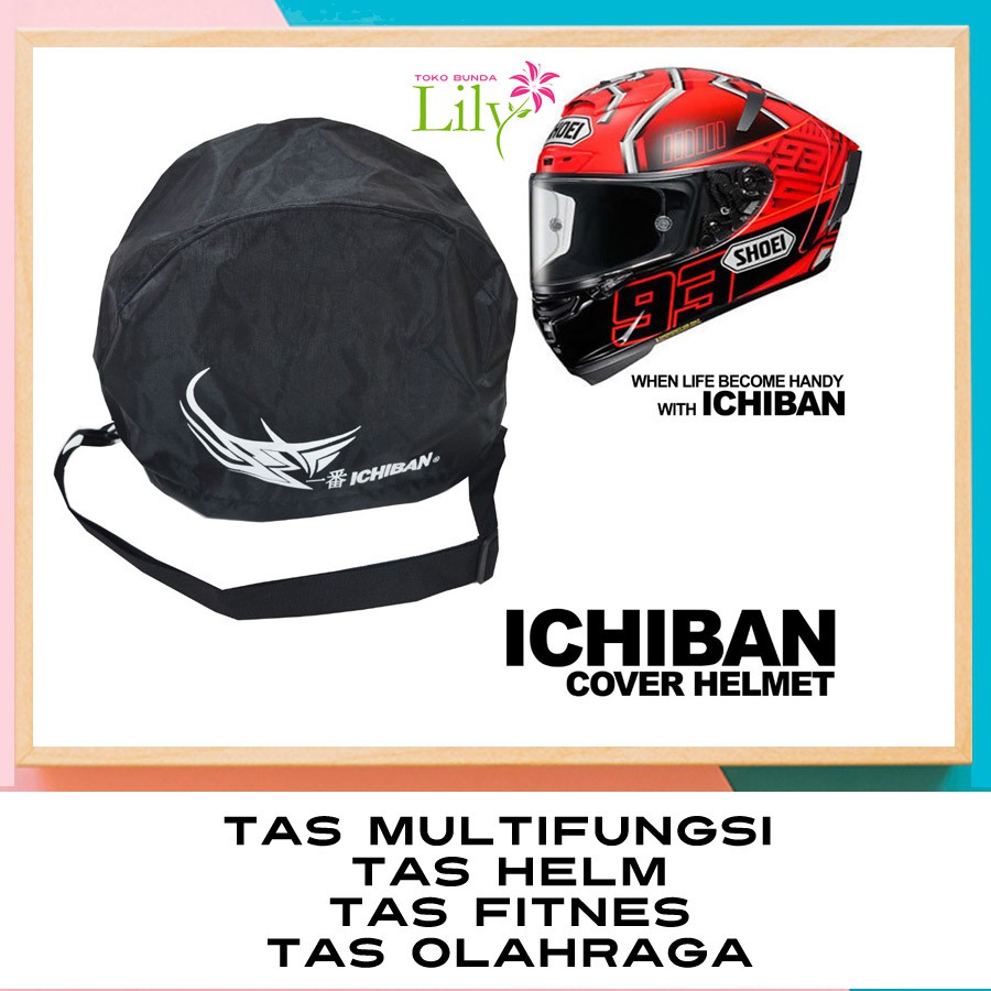 TAS MULTIFUNGSI ICHIBAN TAS HELM TAS FITNES TAS OLAHRAGA