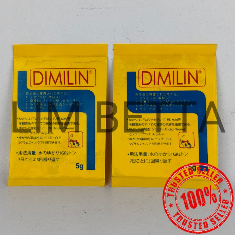 OBAT DIMILIN 5 GRAM / OBAT KUTU DIMILIN