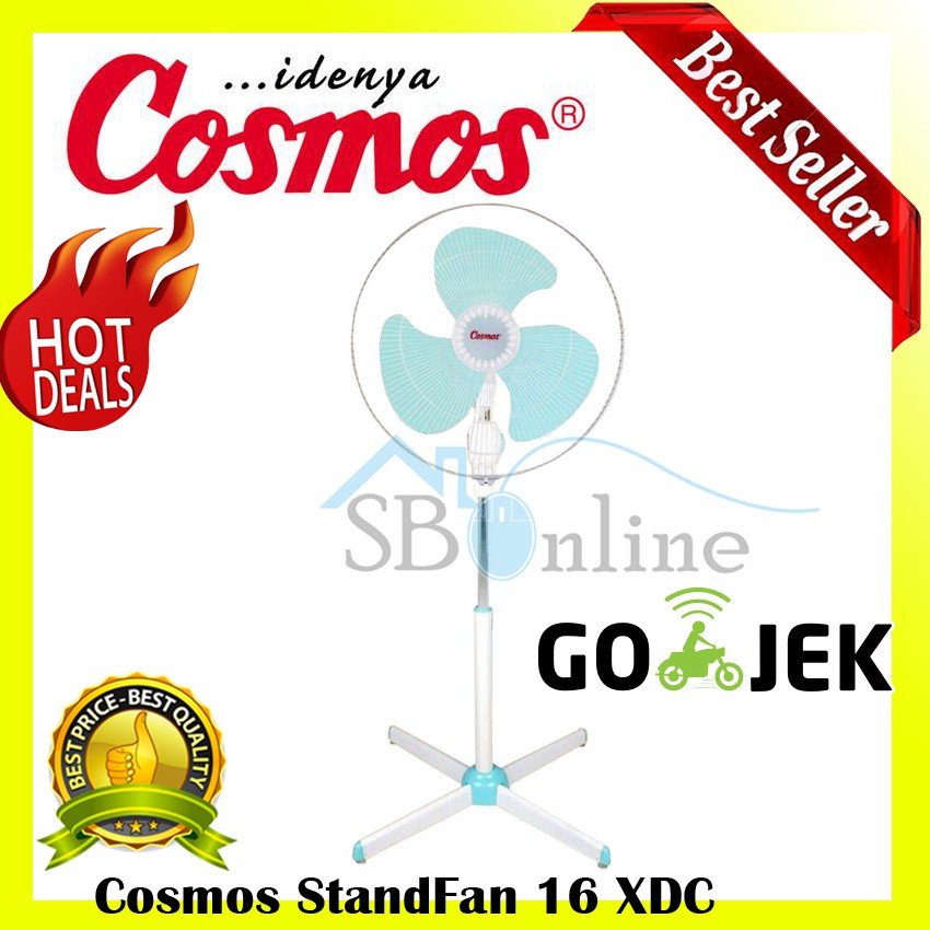 COSMOS Kipas Angin Berdiri 16 XDC - Stand Fan 16 Inch 16XDC