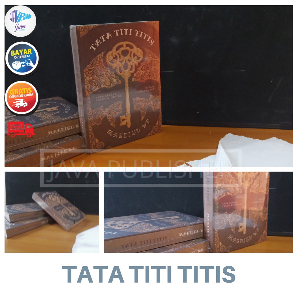 BUKU TATA TITI TITIS JAVA PUBLISHER KARYA MARDIGU WOWIEK BUY ONE GET 2