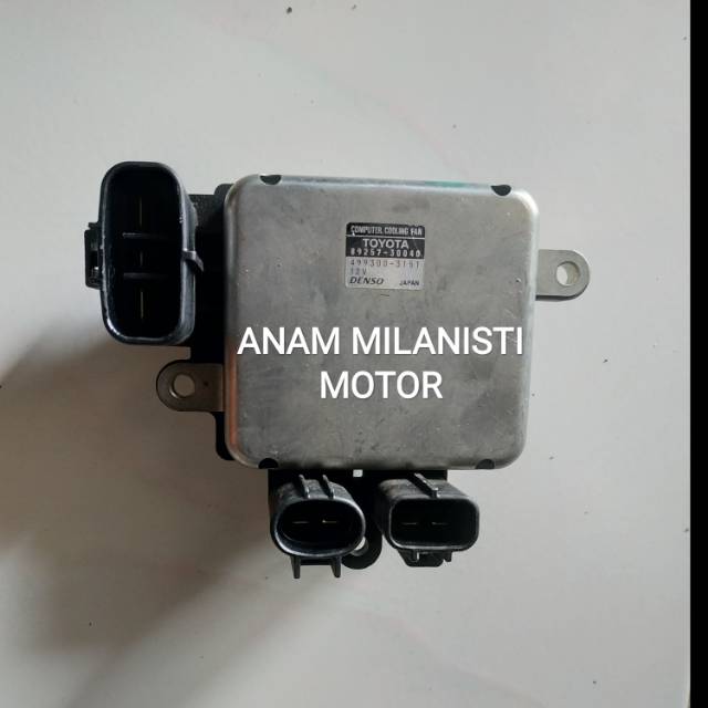 MODUL COMPUTER MOTOR EXTRA FAN RADIATOR TOYOTA HARRIER ALPHARD CAMRY VELLFIRE ORIGINAL