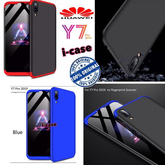 Huawei Y7 Pro 2019 Case GKK 360 Original - casing cover y7 pro 2019