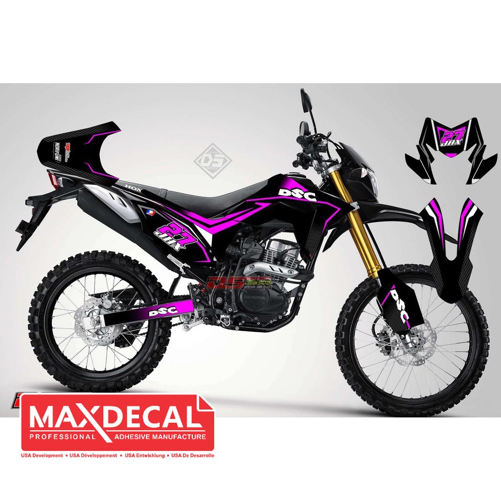 Decal CRF 150 L Simpel  Pink